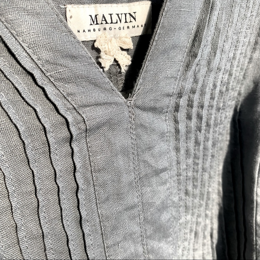{NWOT} MALVIN Linen Dress with Pockets - Picture 8 of 10
